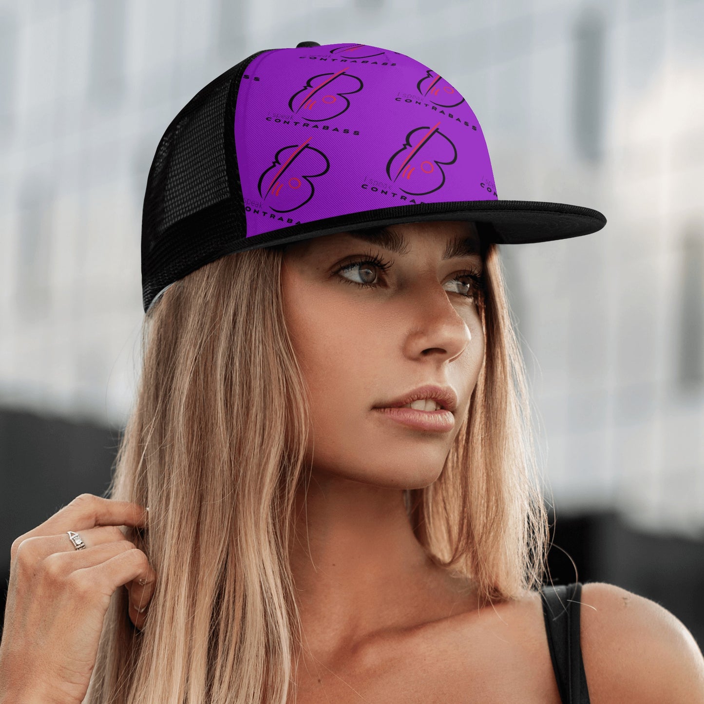 The "ContraBASS" Mesh Hip-hop Hat