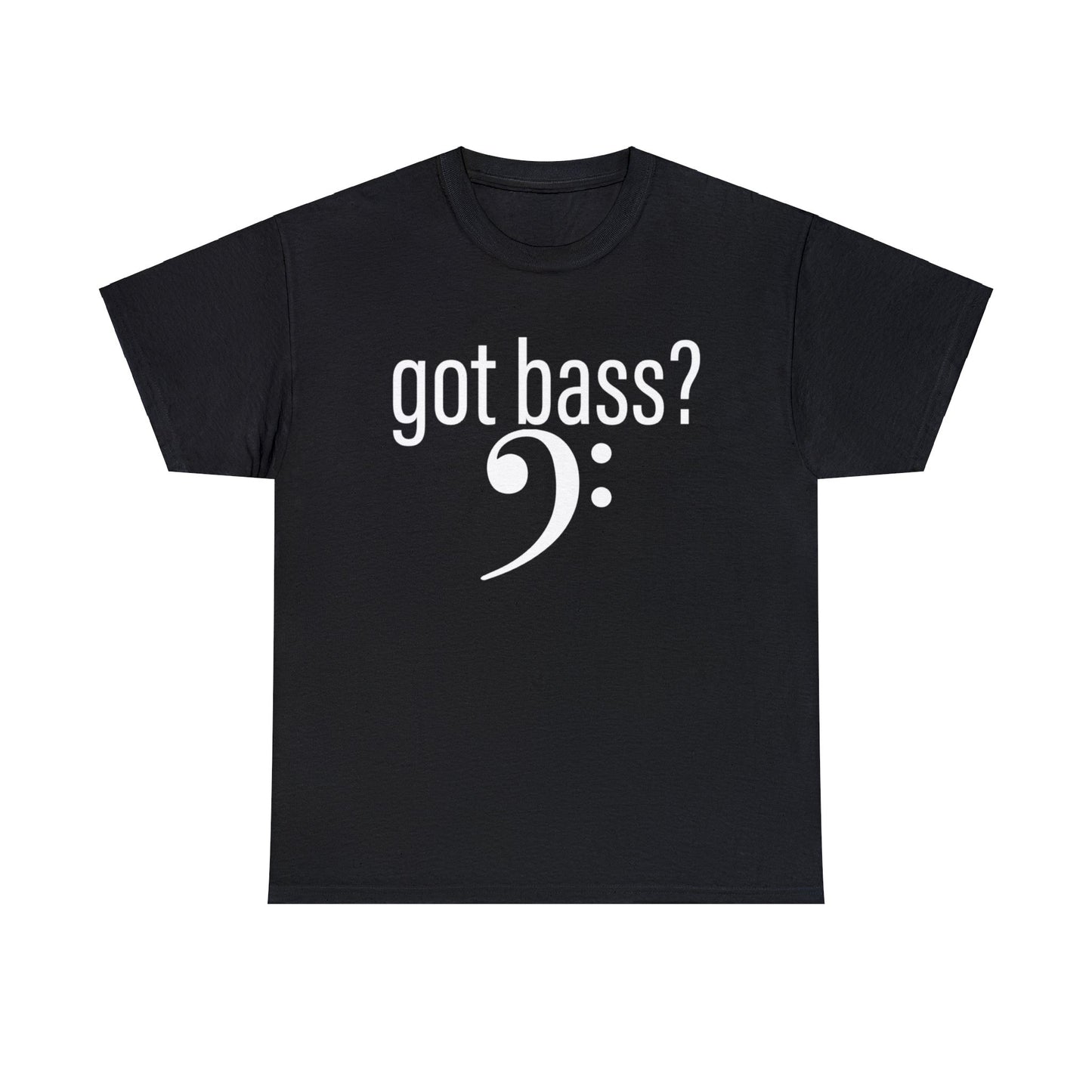 "got bass!" Unisex Heavy Cotton Tee