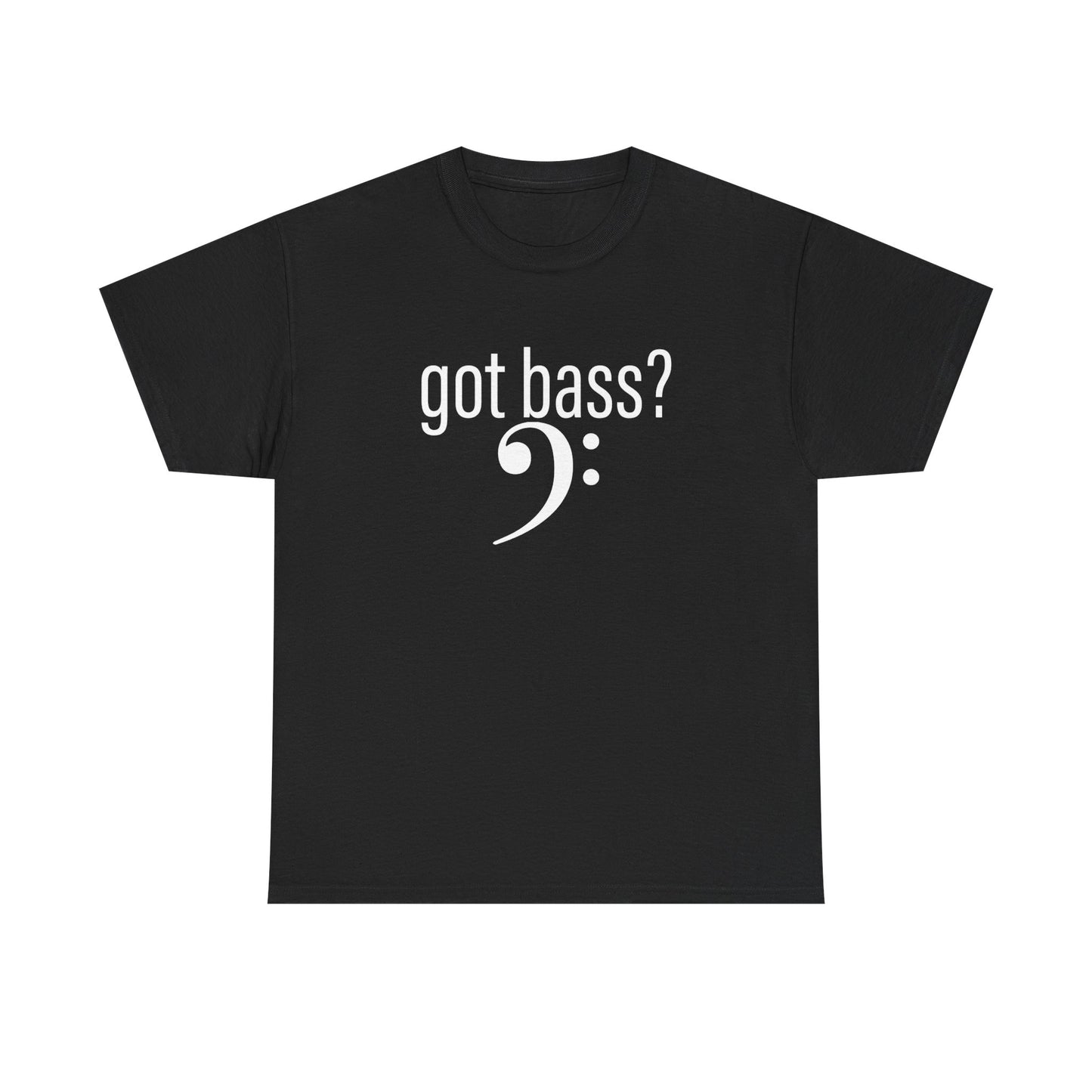 "got bass!" Unisex Heavy Cotton Tee