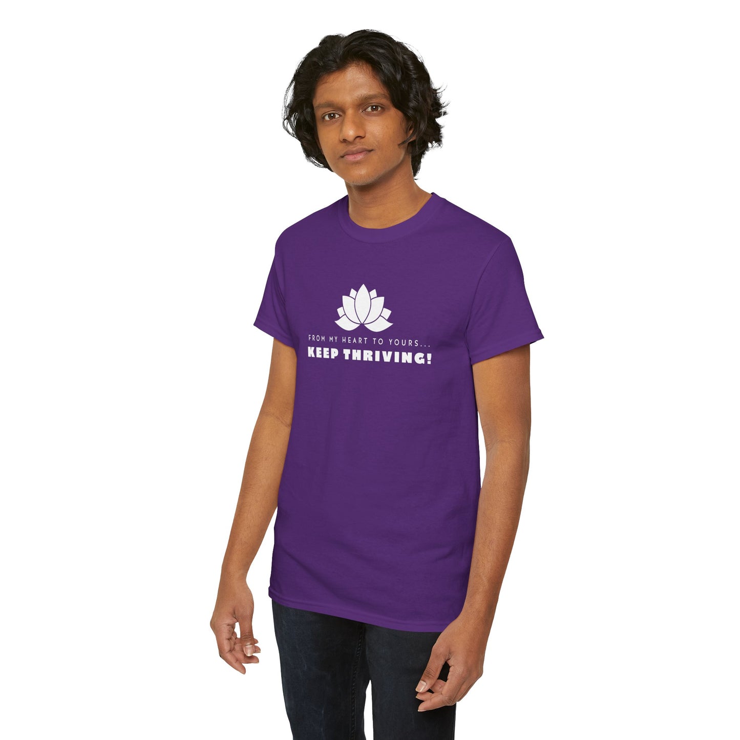 Keep Thriving! (P) Unisex Heavy Cotton Tee