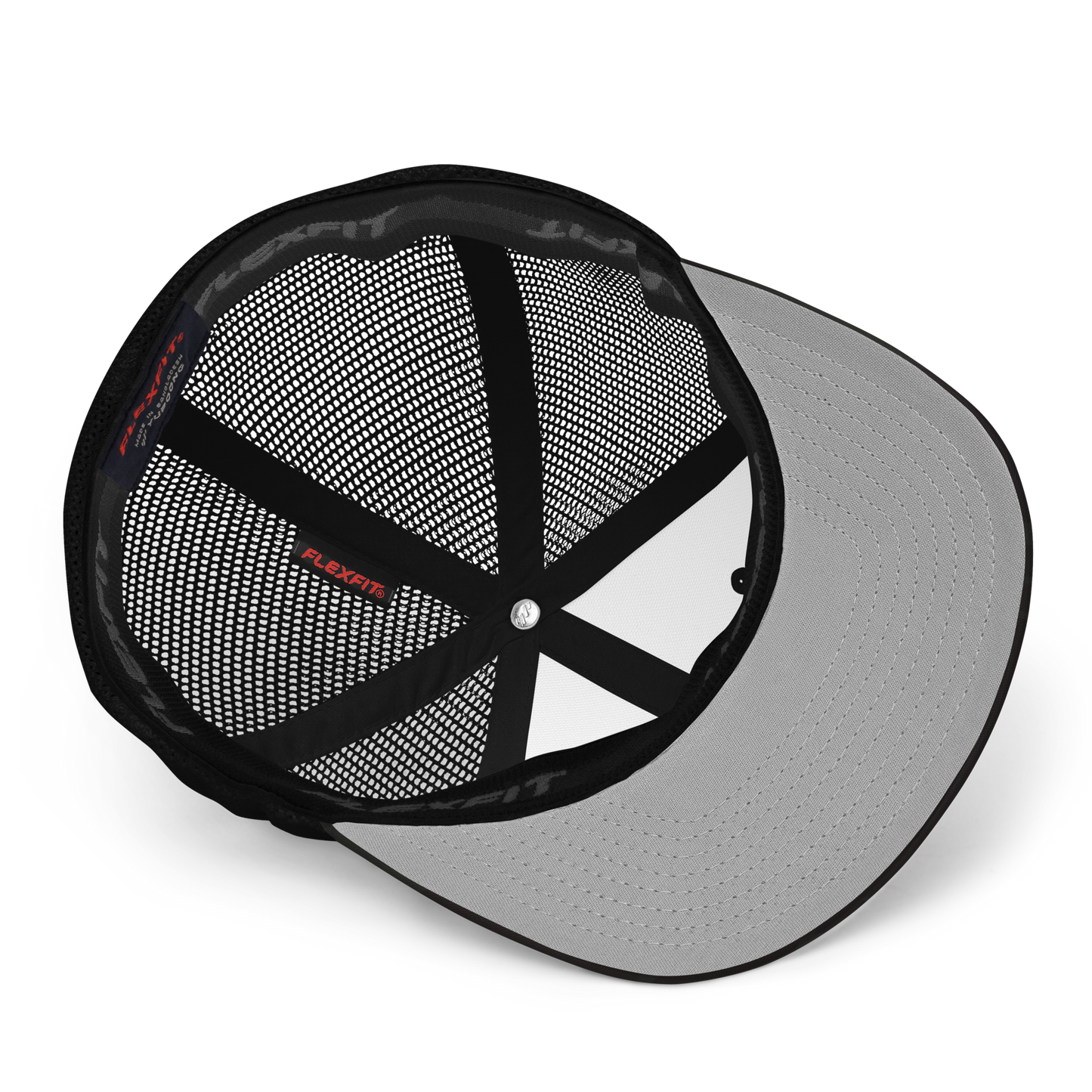 "got bass?" Trucker Hat (Black)