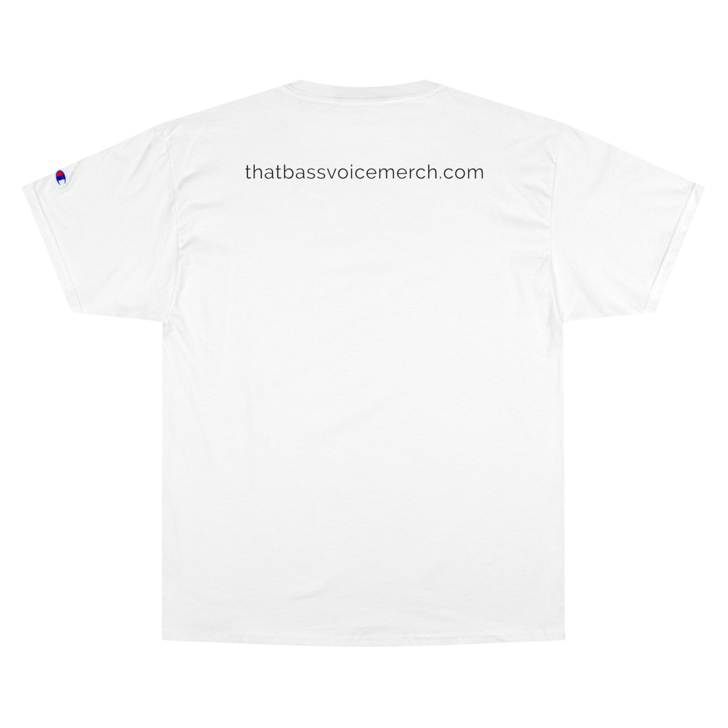 Black "BASS Clef" Champion T-Shirt
