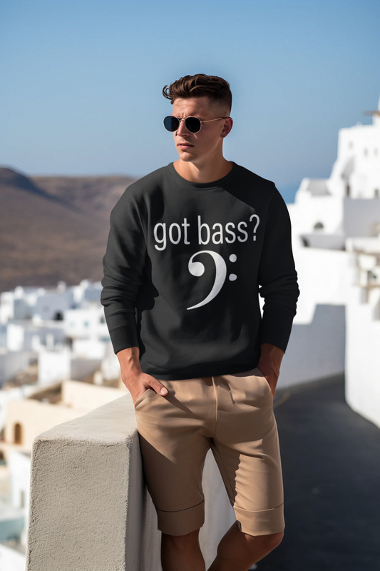 "got bass?" Champion Sweatshirt