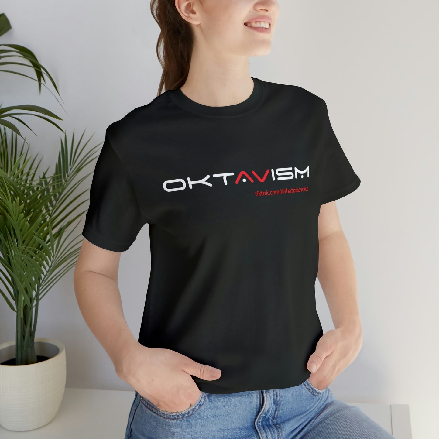 "Oktavism" Unisex Jersey Short Sleeve Tee
