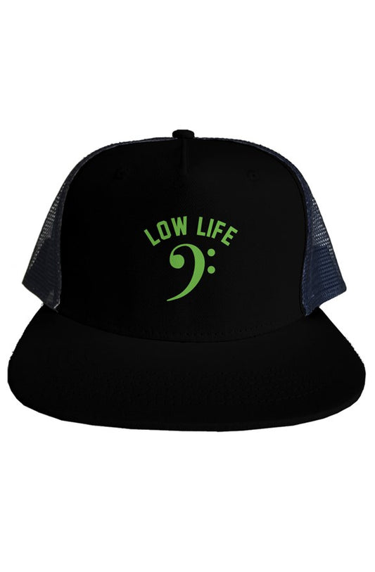 Embroidered "Low Life" Trucker Mesh Hat