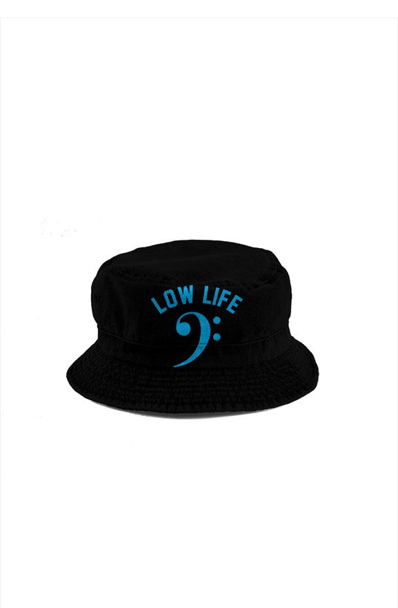 Embroidered "Low Life" Bucket Hat