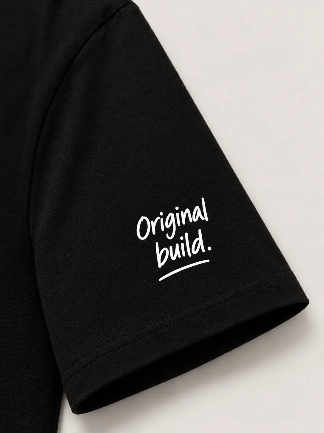 Sleeve mockup: Original build.